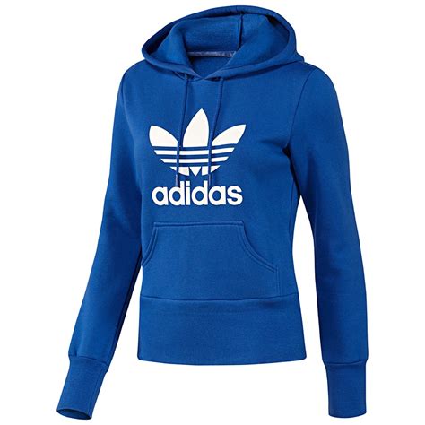 adidas kapuzenpullower dunkelblau damen